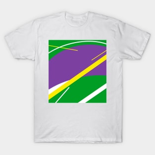 Mardi Gras abstract T-Shirt